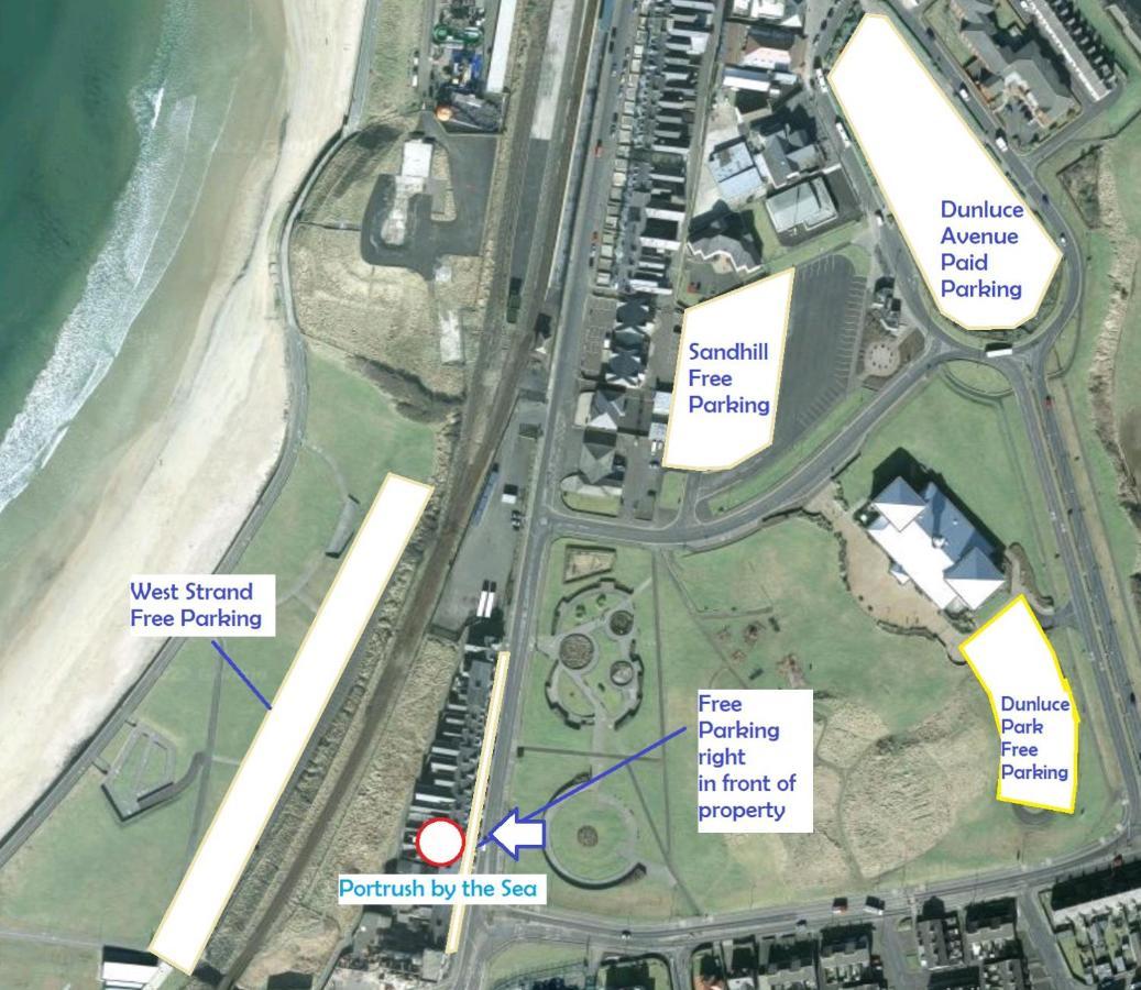 1 Dunluce Park - Portrush By The Sea公寓 外观 照片